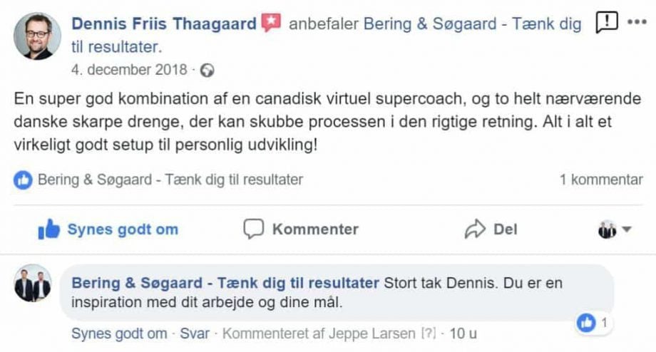 Dennis friis facebook