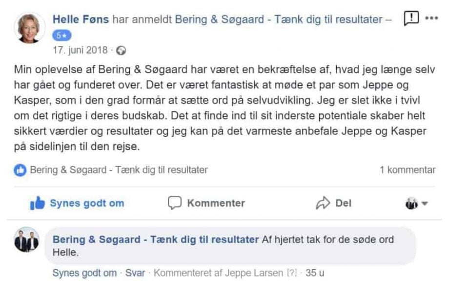 Helle føns facebook