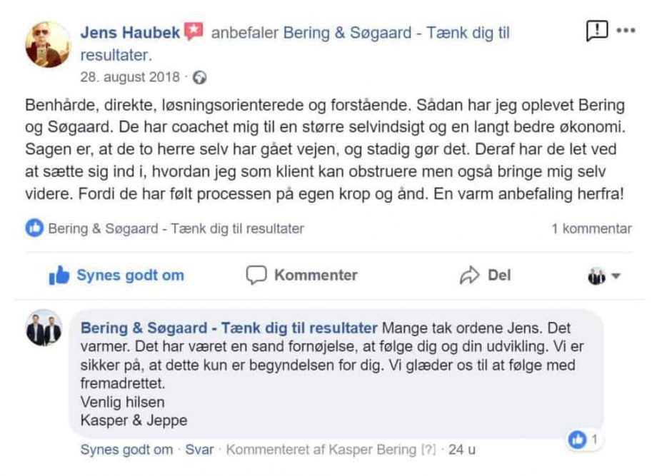 Jens haubek facebook